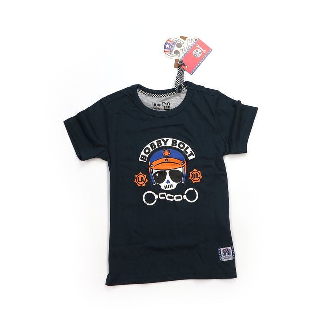 Bobby Bolt Police T-Shirt Navy