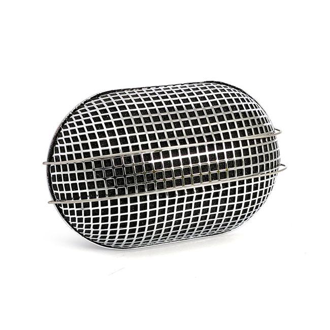 Breather Style Oval Air Cleaner Chrome