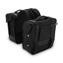 Burly Voyager Universal Throw-Over Motorcycle Saddlebag Set Black Cordura  - Customhoj