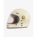 By City Roadster III Integral Motorcycle Helmet Cream / XS (53-54cm)  - Customhoj
