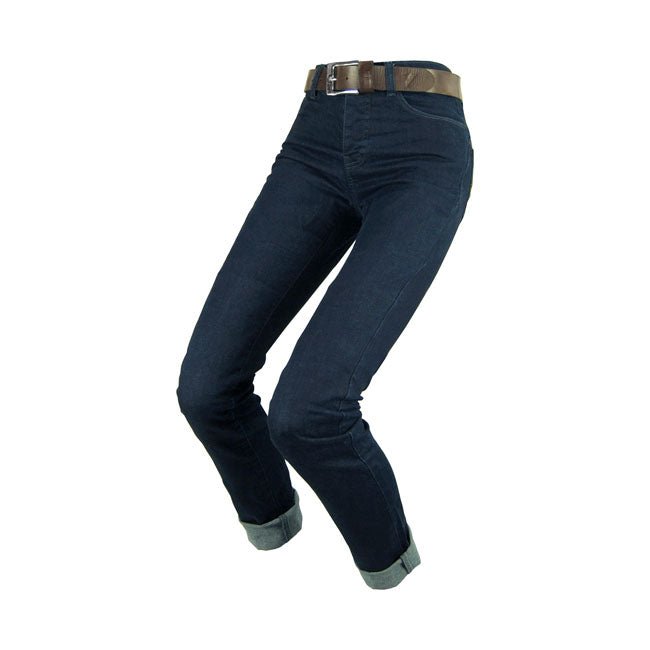 By City Route Ladies Motorcycle Jeans Blue / 28