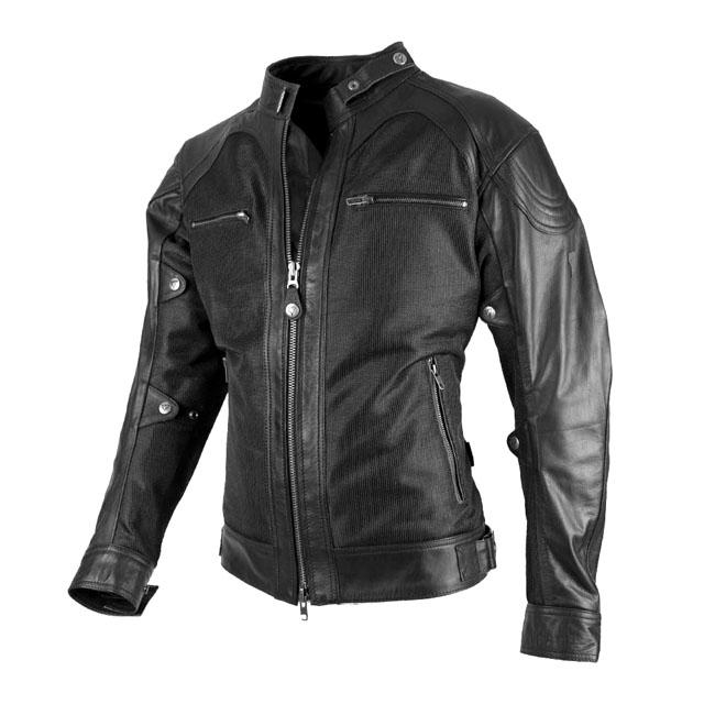 By City Sahara Motorcycle Jacket Black / S