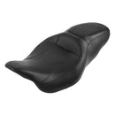 C.C Rider 2-Up Touring Seat for Harley 08-25 Touring (exkl. 23-25 CVO; 24-25 Road Glide / Street Glide) / Plain  - Customhoj