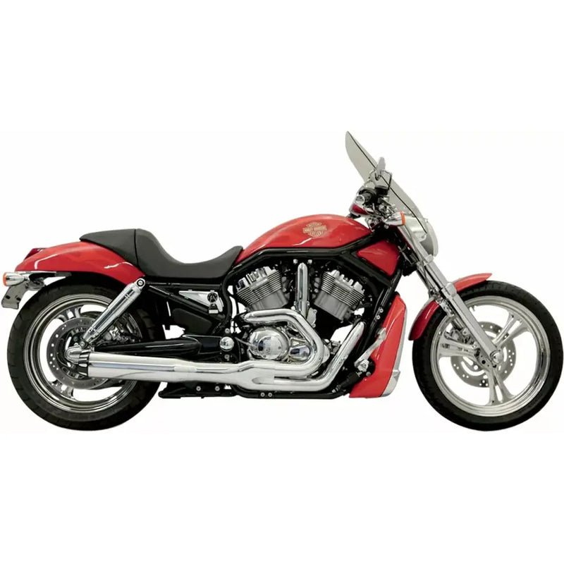 Sistema di scarico Bassani Road Rage II B1 2-into-1 per Harley