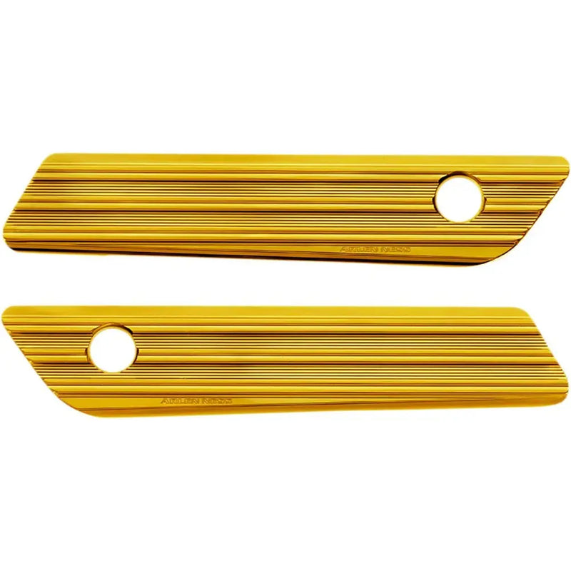 Arlen Ness Copri chiusure per borse laterali calibro 10 per Harley