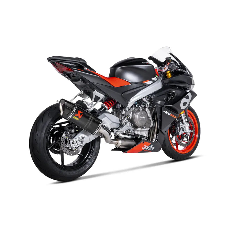 Sistema di scarico Akrapovic Racing Line per Aprilia