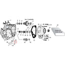 Cam Drive / Cover Parts Diagram Exploded View for Harley Shovelhead & Evolution Big Twin