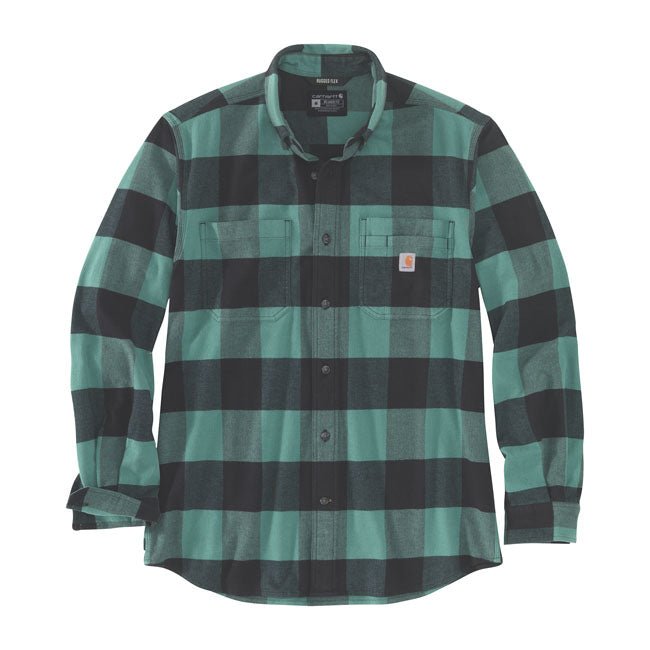 Carhartt Flannel Plaid Shirt Green / S