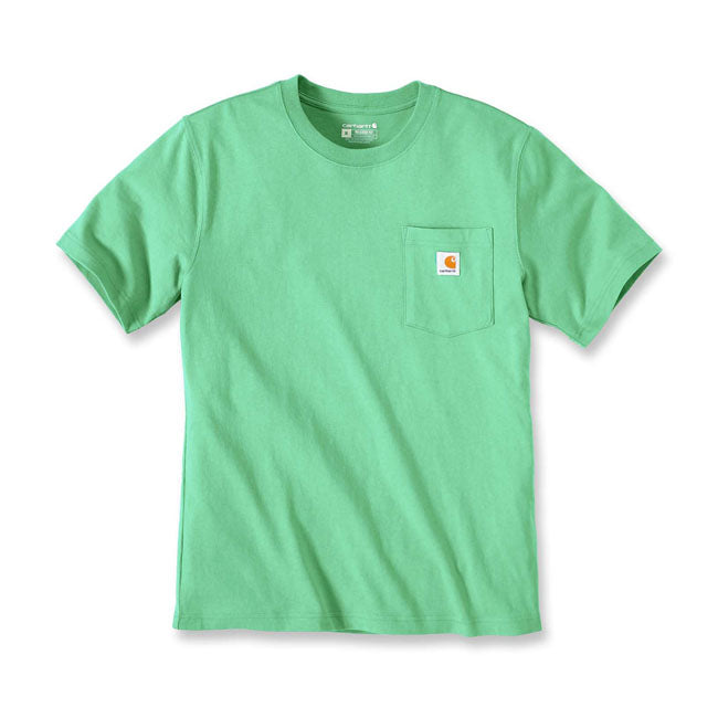 Carhartt K87 Heavy Weight Pocket T-Shirt Malachite / S