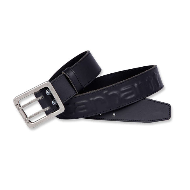 Carhartt Logo Belt Black / 38  - Customhoj