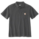 Carhartt Midweight Pocket Polo Carbon Heather / S  - Customhoj