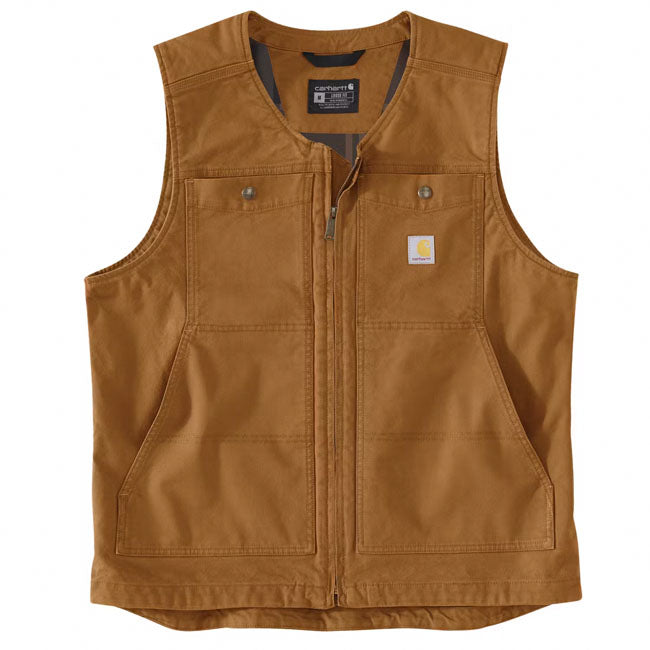 Carhartt Montana Duck Vest Brown / S  - Customhoj