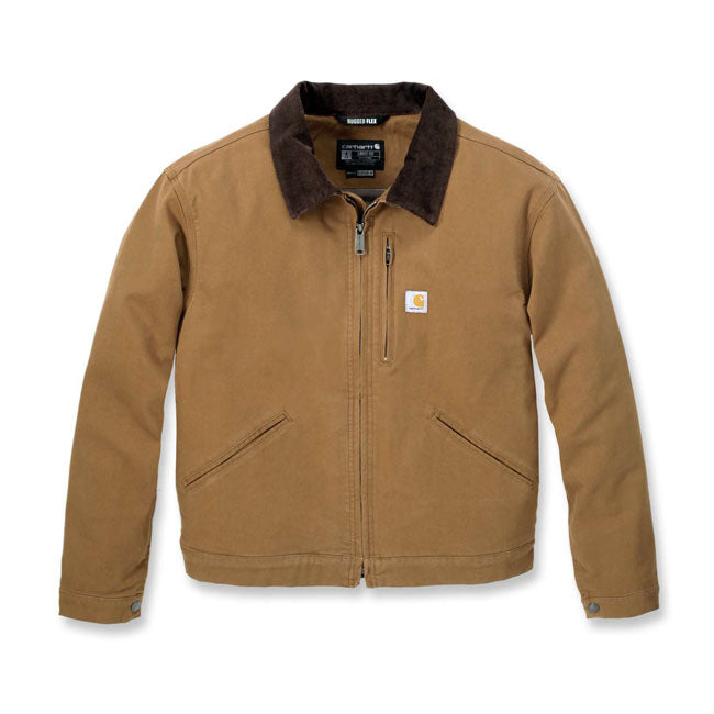 Carhartt Relaxed Fit Canvas Detroit Jacket Ladies Brown / XS  - Customhoj