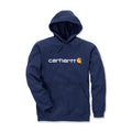 Carhartt Signature Logo Hoodie Navy / S