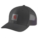 Carhartt Twill Mesh Back Logo Patch Cap Black  - Customhoj