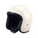 Cavalero Slimline II Low Profile Open Jet Helmet Vintage White1 (no visor buttons) / S (53-54cm)  - Customhoj