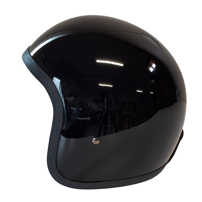 Cavalero Slimline Solid Low Profile Open Jet Helmet