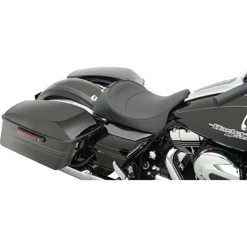 Drag Specialties Sella singola con schienale per Harley