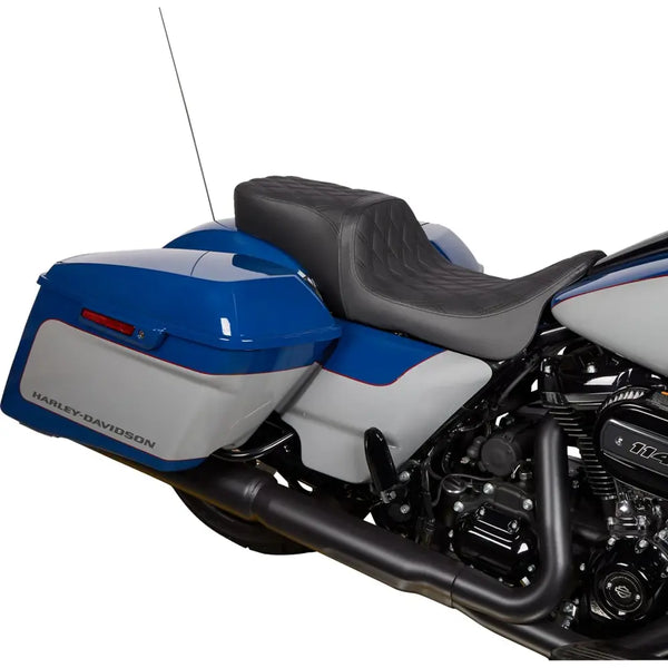 Drag Specialties Sella Performance Predator 2-Up per Harley