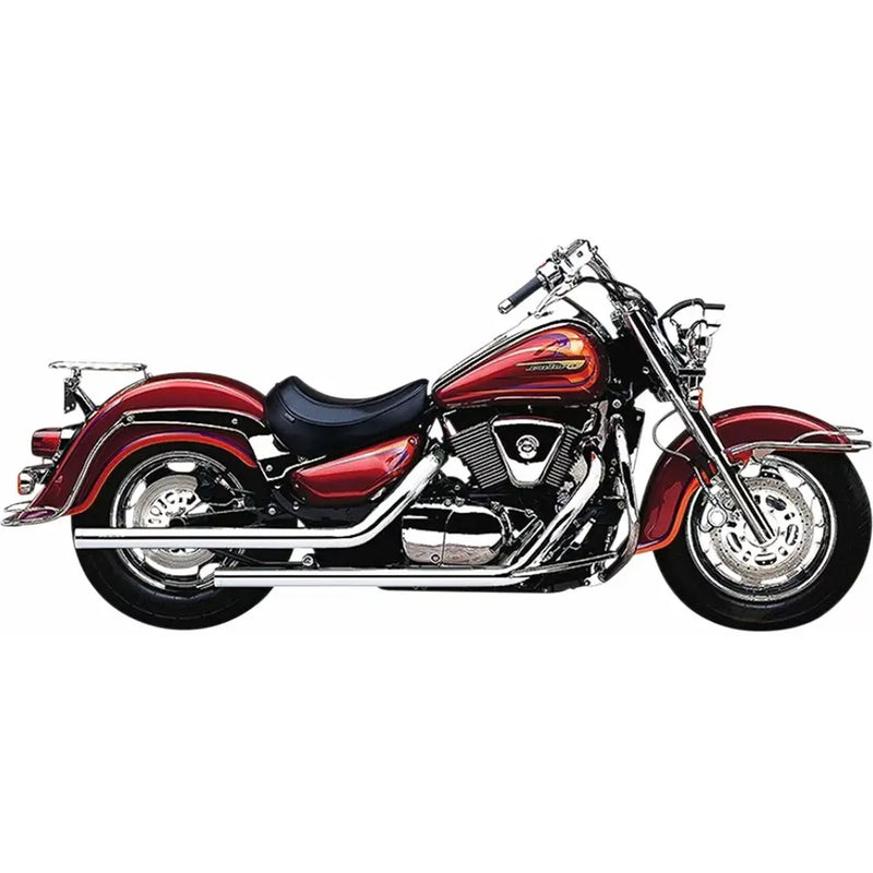 Cobra Dragsters Chrome Exhaust for Suzuki 98-04 VL1500 Intruder  - Customhoj