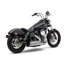Cobra Speedster 909 Exhaust for Harley 12-17 Dyna / Chrome  - Customhoj