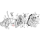 Crankcase Parts Diagram Exploded View for 77-90 Harley Sportster 8) 77-86 XL. Koyo bearing kit, pinion shaft (excl. inner race).