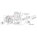 Crankcase Parts Diagram Exploded View for Harley Twin Cam Touring / Dyna 10) 99-17 TCA/B. Bolt, piston cooling jet. Replaces OEM: 68042-99