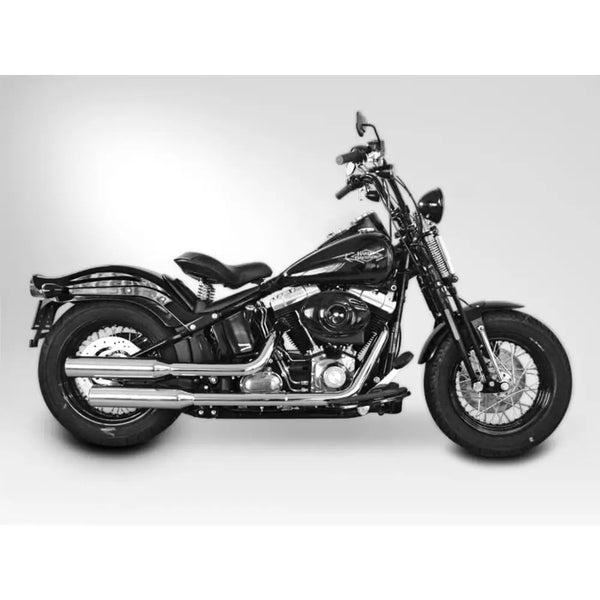 Miller Hunter Euro 3/4 Marmitte Slip-On per Harley