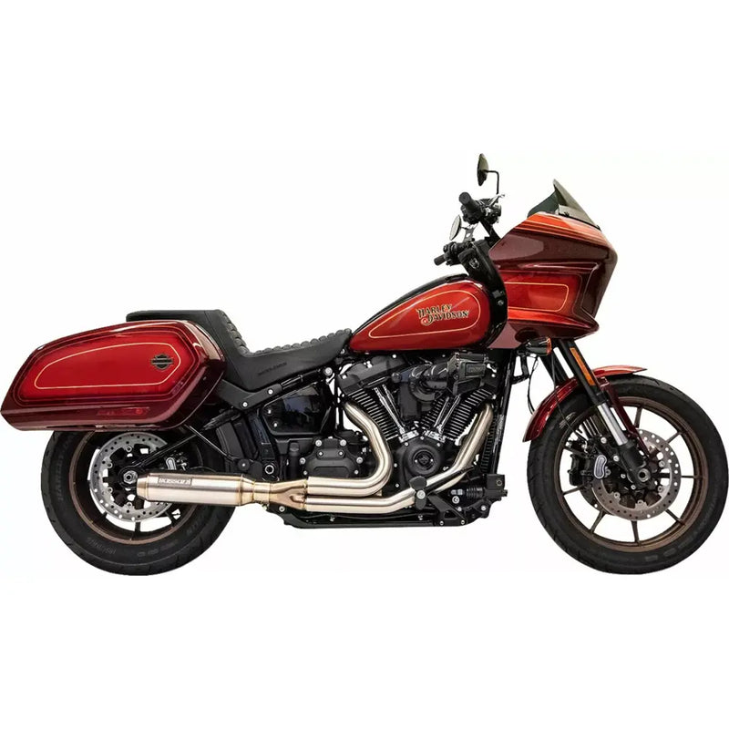 Sistema di scarico Bassani Road Rage Super Bike 2-into-1 per Harley