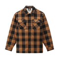 Dickies Sherpa Lined Sacramento Shirt Brown / S