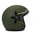 DMD P1 Open Motorcycle Helmet Star Green / XS (54cm)  - Customhoj
