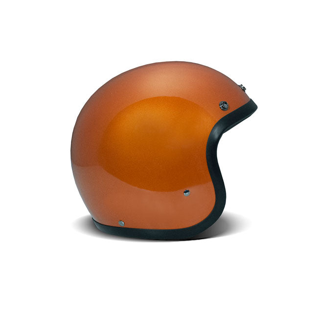 DMD Retro Classic Open Motorcycle Helmet Gloss Rame / XS (54cm)