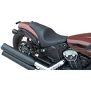 Drag Specialties 3/4 Solo Seat for Indian 18-24 Scout Bobber / Black  - Customhoj