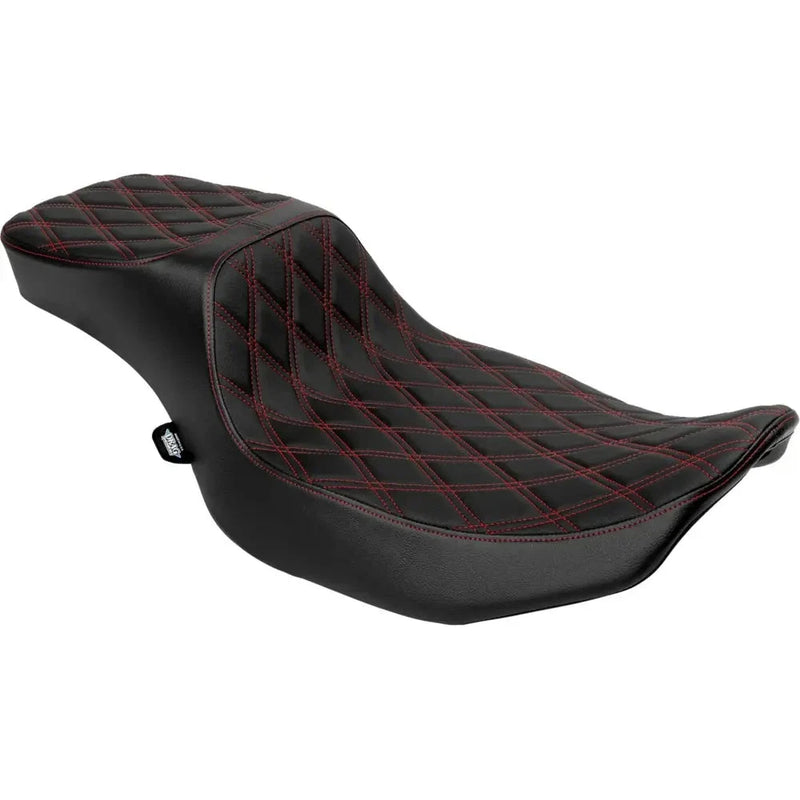 Drag Specialties Performance Predator 2-Up Extended Reach Seat for Harley  - Customhoj