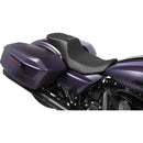 Drag Specialties Performance Predator 2-Up Extended Reach Seat for Harley 23-25 Touring CVO Road Glide / CVO Street Glide / Double Diamond Black  - Customhoj