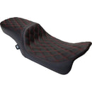 Drag Specialties Performance Predator 2-Up Seat for Harley  - Customhoj