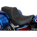 Drag Specialties Predator III Seat for Harley 18-25 Softail Sport Glide & Low Rider / S / ST / Diamond Black  - Customhoj