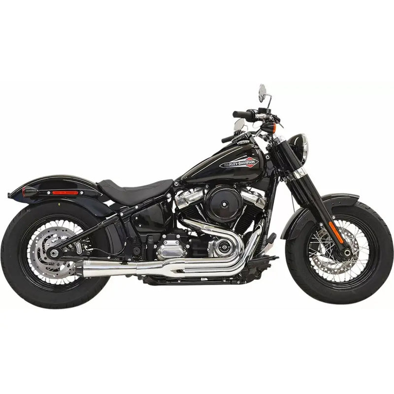 Sistema di scarico Bassani Road Rage II 2-into-1 per Harley