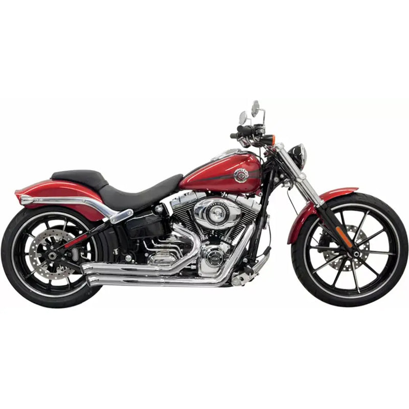 Sistema di scarico Bassani Pro Street Turn Out per Harley