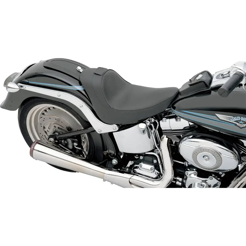 Drag Specialties Sella singola con schienale per Harley