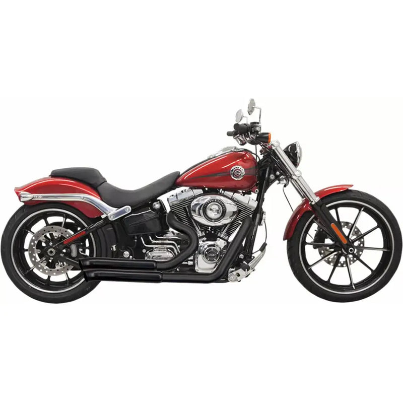 Sistema di scarico Bassani Pro Street Turn Out per Harley