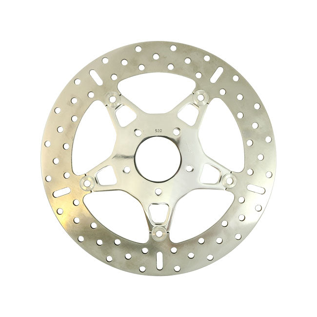 EBC 5-button Floater Front Brake Disc for Harley 15-23 Softail (excl. FXSE) (11.8") / Polished