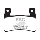 EBC Double-H Sintered Front Brake Pads for Honda CBR 900 Fireblade 98-03