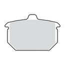 EBC Organic Brake Pads Rear for Harley 82-E87 XL Sportster (Replaces OEM: 44209-82A)