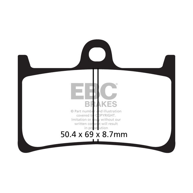 EBC Organic Front Brake Pads for Yamaha BT 1100 Bulldog 02-06