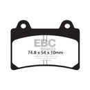 EBC Organic Front Brake Pads for Yamaha FJ 1200 88-95