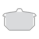 EBC V-Pad Semi Sintered Brake Pads Rear for Harley 82-E87 XL Sportster (Replaces OEM: 44209-82A)