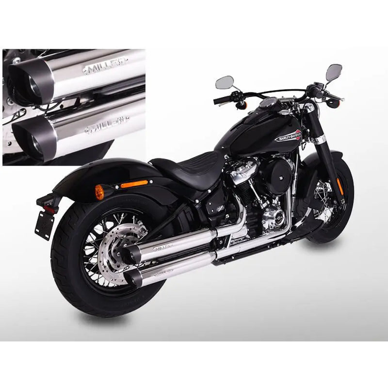 Miller Destiny Euro 5 Marmitte Slip-On per Harley