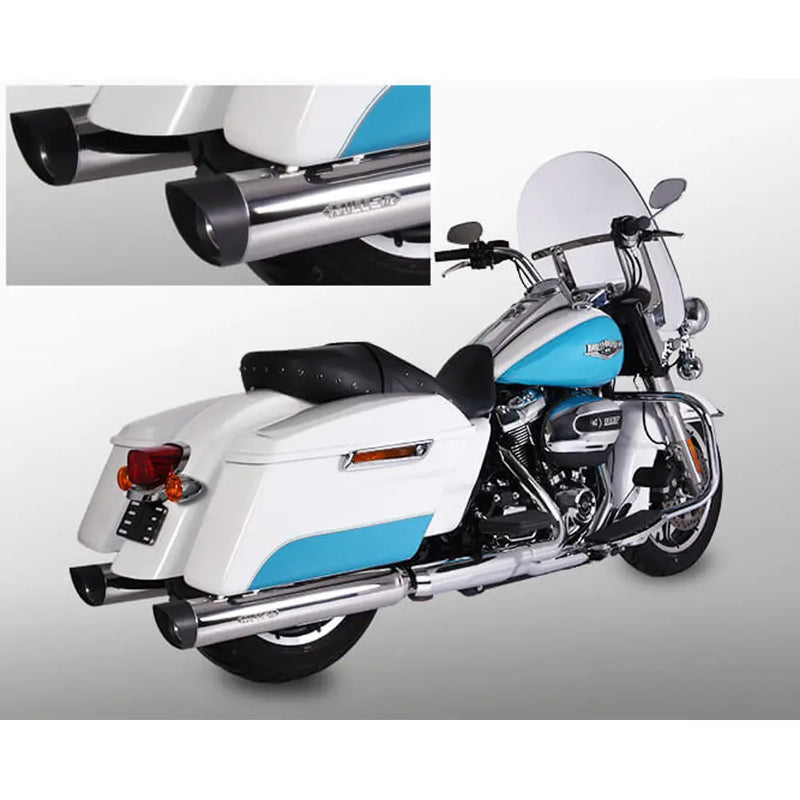 Miller Arlington Euro 4 Marmitte Slip-On per Harley