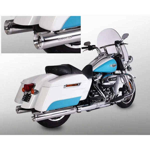 Miller Arlington Euro 4 Marmitte Slip-On per Harley